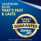 Zantac 360 Maximum Strength Tablets, 25 Count, Heartburn Prevention and Relief, 20 mg Tablets