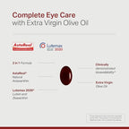 Lutein Astaxanthin Zeaxanthin, Eye Health Support Supplement, 2 in 1 Antioxidant Formula with Lutemax and AstaReal, with Extra Virgin Olive Oil, 30 Softgels