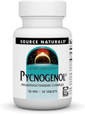 Source Naturals Pycnogenol 50 mg Proanthocyanidin Complex - 30 Tablets