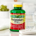 ikj Potassium Caplets Dietary Supplement Value Size, 99 Mg, 500 Count