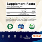 Vitamatic Folic Acid 5mg (5000 mcg) – 120 Vegetarian Tablets per Bottle | Pack of 2 (Total 240 Tablets) Vitamin B9 (Folate) | Supports Heart Health, Brain Function, and Prenatal Wellness