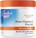 Doctor's Best Vitamin C Powder with Q-C, Healthy Immune System, Brain, Eyes, Heart and Circulation, Joints, Sourced from Scotland, 250G, 8.8 Ounce