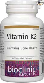 Bioclinic Naturals - Vitamin K2 100 mcg. - 90 Vegetarian Capsules