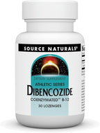 Source Naturals Dibencozide - Coenzymated B-12 Athletic Series, Quick Dissolving Dietary Supplement - 30 Lozenges