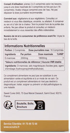 sc nutra Waterfall D-Mannose 1000mg Tablets - Value Pack 90 Tablets
