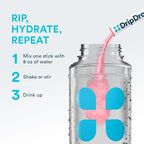DripDrop Sugar Free Hydration Packets - Zero Cherry Limeade - Single Serve Electrolytes Powder Drink Mix - Non-GMO, Gluten Free, Vegan - 32 Sticks