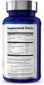 1MD Nutrition VisionMD Eye Vitamin CARMIS - with Lutein & Zeaxanthin | Supports Vision Health, Everyday Eye Strain, & Occasional Dry Eye | 90 Softgels (3-Pack)