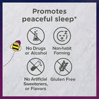 Zarbee's Kids Sleep Supplement Liquid with 1mg Melatonin; Drug-Free & Effective; Easy to Take Natural Berry Flavor for Children Ages 3 and Up; 1 Fl Oz Bottles, Pack of 2