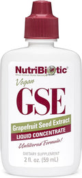NutriBiotic – GSE, 2 Oz Liquid | The Original Grapefruit Seed Extract Premium Concentrate with Bioflavonoids | Potent Immune & Overall Health Support | Vegan, Gluten Free, Non-GMO