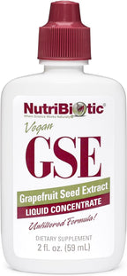NutriBiotic – GSE, 2 Oz Liquid | The Original Grapefruit Seed Extract Premium Concentrate with Bioflavonoids | Potent Immune & Overall Health Support | Vegan, Gluten Free, Non-GMO