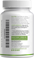 DEAL SUPPLEMENT Vitamin K2 Supplement 600mcg, 180 Coconut Oil Softgels | Full Spectrum High Absorption MK-7 & MK-4 Forms | Bone, Joint, & Immune Support – Non-GMO