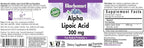 BLUEBONNET NUTRITION ALPHA LIPOIC ACID 200 mg