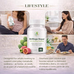 BMega Nopal with Chromium Picolinate - Supports Metabolism & Nutrient Balance - Natural Plant-Based Supplement Helps Support Healthy Blood Sugar Levels & Wellness - 60 Capsules