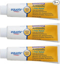Equate Maximum Strength Triple Antibiotic Ointment Plus Pain Relief, Soothes Painful Cuts, Scrapes, and Burns, While Preventing Infection, 3 Ounce (3 Pack)