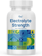 VHC Electrolyte Capsules, Max Strength Salt Pills Supplement for Running Endurance Sports Nutrition Electrolytes Pills