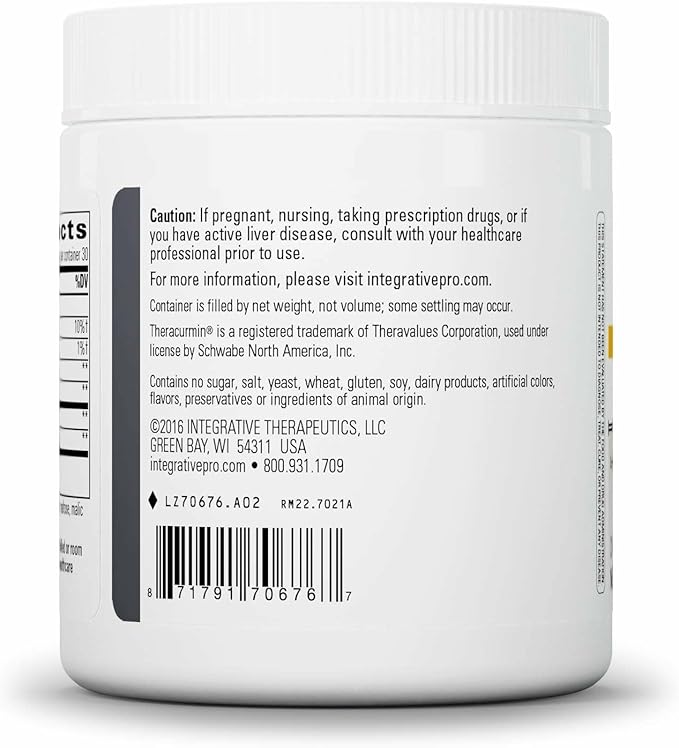 Integrative Therapeutics Glutamine Forté - Daily Health Supplement* - Gut Support Drink Mix* - Vegan, Gluten-Free & Dairy-Free - Lemon Lime Flavored - 7.1 oz (30 Servings)