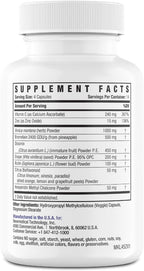 Bromelain 500mg 2,400GDU/g Supplement with Zinc and Vitamin C for Swelling, Inflammation, and Discoloration, Easy to Swallow Capsules (14-Day Supply) - Advanced Formula