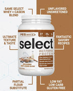 PEScience Select Multi-Purpose Unflavored Protein Powder, Low Carb, Keto Friendly, Gluten Free, Whey & Casein Protein Flour for Baking and Smoothies, 27 Servings