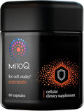 MitoQ Curcumin Longvida Lipidated Formula Mitochondria-targeted Antioxidant | Ultra Bioavailable & Sustained Action Free-Form Curcumin, 60 Capsules