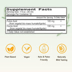 Vital Earth Minerals Fulvic Humic Mineral Blend Liquid – Fulvic Acid Supplement with 70+ Trace Minerals, Electrolytes for Recovery, Balance & Energy, 32 Oz + 1 Oz Cup