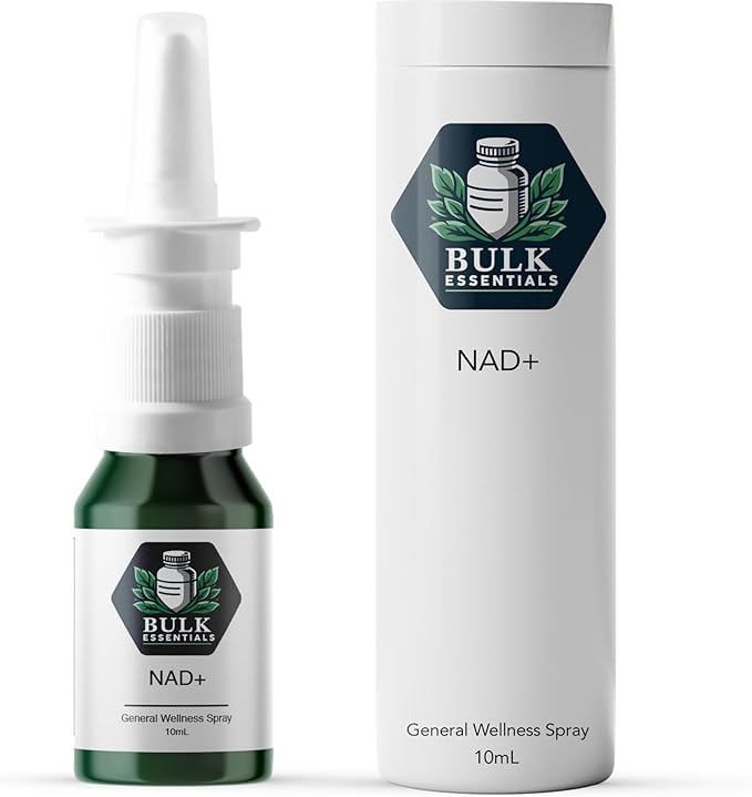 NAD+ Spray | 100 Sprays | Nicotinamide Adenine Dinucleotide | NAD+ | 100% Pure & USA Made | 10mg Per Spray to Support Wellbeing