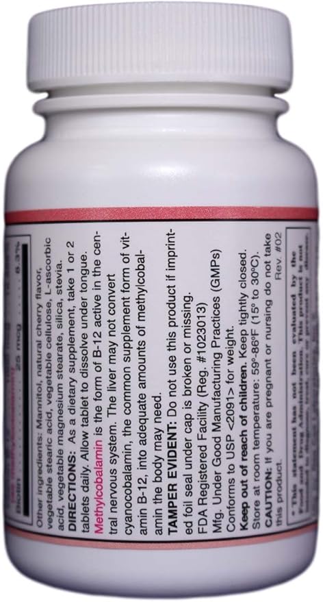 Unique B-12 Sublingual B Vitamins 90 vegi caps