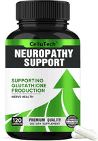 Neuropathy Nerve Relief Support,Nerve Savior for Neuropathy, with 600mg Alpha Lipoic Acid -Benfotiamine, Maximum Strength Natural Nerve Vitamins -120 Capsules