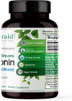 EMERALD LABS Sweet Dreams Melatonin Time-Release - Melatonin Sleep Support Supplement - Supports Healthy Sleep Patterns - 60 Vegetable Capsules (Up to 60-Day Supply)