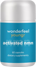 wonderfeelyoungr NMN Supplement – with Quercettine, TMG & Resveratrol | Vegan Capsules for Daily Nutritional Use, 60 Count