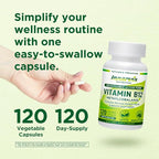 Methyl B12 1000mcg (120 Caps) High Absorption Methylcobalamin for Sustained Energy, Nerve & Heart Health* - Vegan Vitamin B12 by Innervis Nutrition