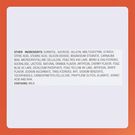 Rugby Children’s Chewable Multivitamin Tablets - Dietary Supplement - Assorted Fruit Flavors - Animal Shapes - 250 Count (1 Pack)