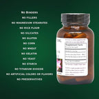 Curcuma Comosa Powder | 600mg Per Capsule | Hormonal Balance & Menstrual Support | Women’s Health Supplement | 60 Vegetarian Capsules | Glass Bottled