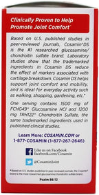 Nutramax Laboratories Cosamin® DS Joint Health Supplement with Glucosamine & Chondroitin for Adult Men & Women, Joint Supplement, 210 Capsules