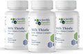 Milk Thistle Liver Detox Complex – Clinical-Grade Liver Support Supplement with Turmeric, Dandelion, Beet, Picrorhiza, Black Pepper – Phase I & II Detox – 60 Capsules – Non-GMO (3-Pack)