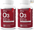 Essential Elements Omega-3 Fish Oil Supplement with EPA & DHA | Fatty Acids for Immune, Heart & Cognitive Support | Omega-3 Fish Oil 120 Softgels (2-Pack)