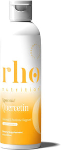 Rho Nutrition Liposomal Quercetin - Ultra High Absorption Liquid Quercetin Supplement – Seasonal and Immune Support