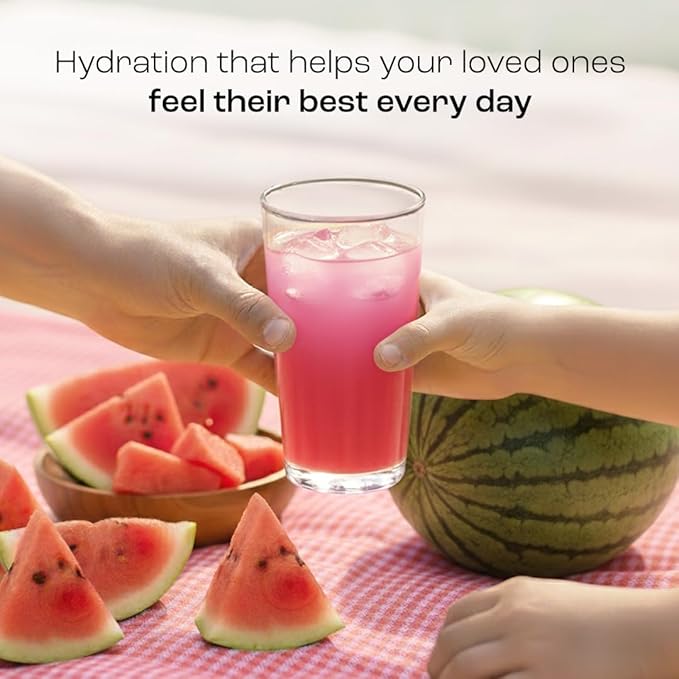 KEY NUTRIENTS Multivitamin Electrolytes Powder No Sugar for Recovery - Refreshing Watermelon Electrolyte Powder - Hydration Powder - No Calories, Gluten Free Electrolytes Powder - 90 Servings