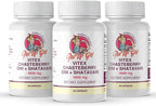 Pin Up Girl Vitex Chasteberry + DIM & Shatavari – Hormonal Balance Supplement for Women – Supports Hormonal Balance, Cycle Health & Reproductive Wellness – 4600mg - 60 Capsules (3-Pack)