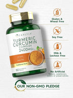 Carlyle Turmeric Curcumin Supplement | 180 Powder Capsules | Herbal Complex | Non-GMO, Gluten Free Formula