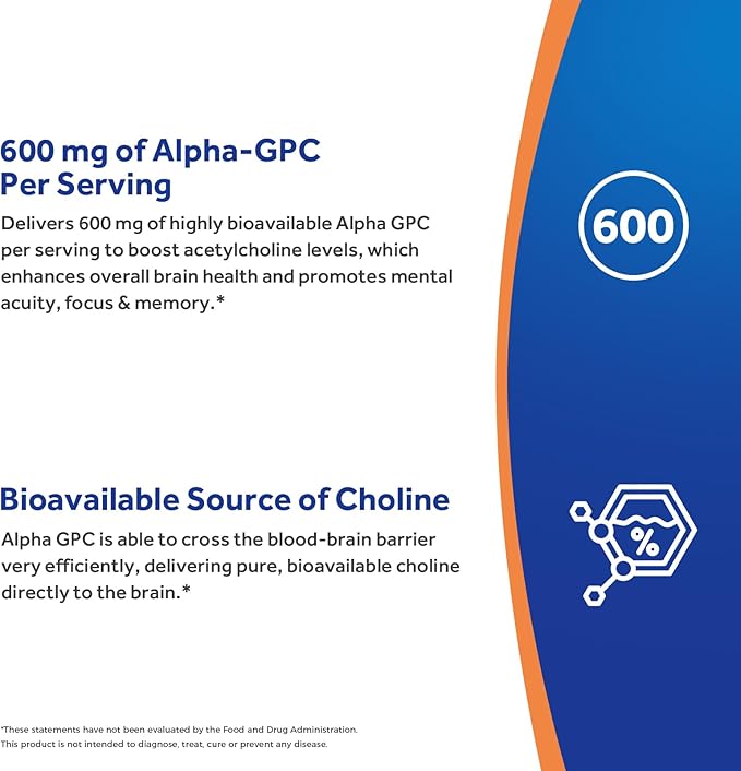 Doctor's Recipes Grape Seed Extract and Alpha GPC Choline Supplement