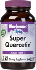 Bluebonnet Nutrition Super Quercetin Vegetable Capsules, Vitamin C Formula, Best for Seasonal & Immune Support, Non GMO, Gluten Free, Soy Free, Milk Free, Kosher, 60 Vegetable Capsules