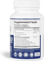PROSTASOLV Prostate Support for Men's Health - Urinary & Prostate Health Formula with Quercetin, Bromelain, Beta-Sitosterol, Saw Palmetto for Pelvic & Prostate Comfort -60 Caps