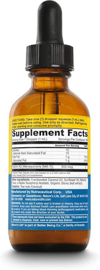 Nature's Life Vitamin K2 (MK7) Drops, 2 oz