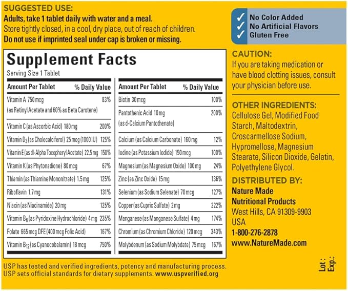 Nature Made Multi for Him - 300 Tablets