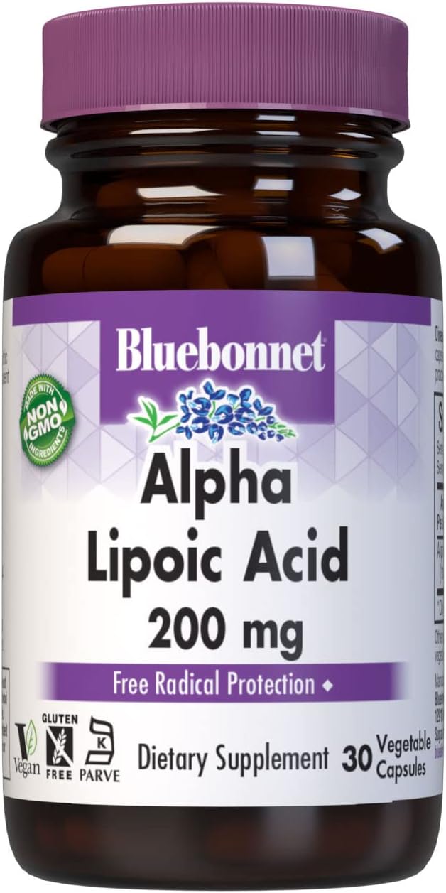 BLUEBONNET NUTRITION ALPHA LIPOIC ACID 200 mg