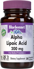 BLUEBONNET NUTRITION ALPHA LIPOIC ACID 200 mg