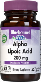 BLUEBONNET NUTRITION ALPHA LIPOIC ACID 200 mg