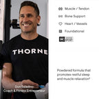 THORNE - Sleep Support Duo - Magnesium Bisglycinate Powder + Melaton-3 for Restful Sleep - 60 Servings