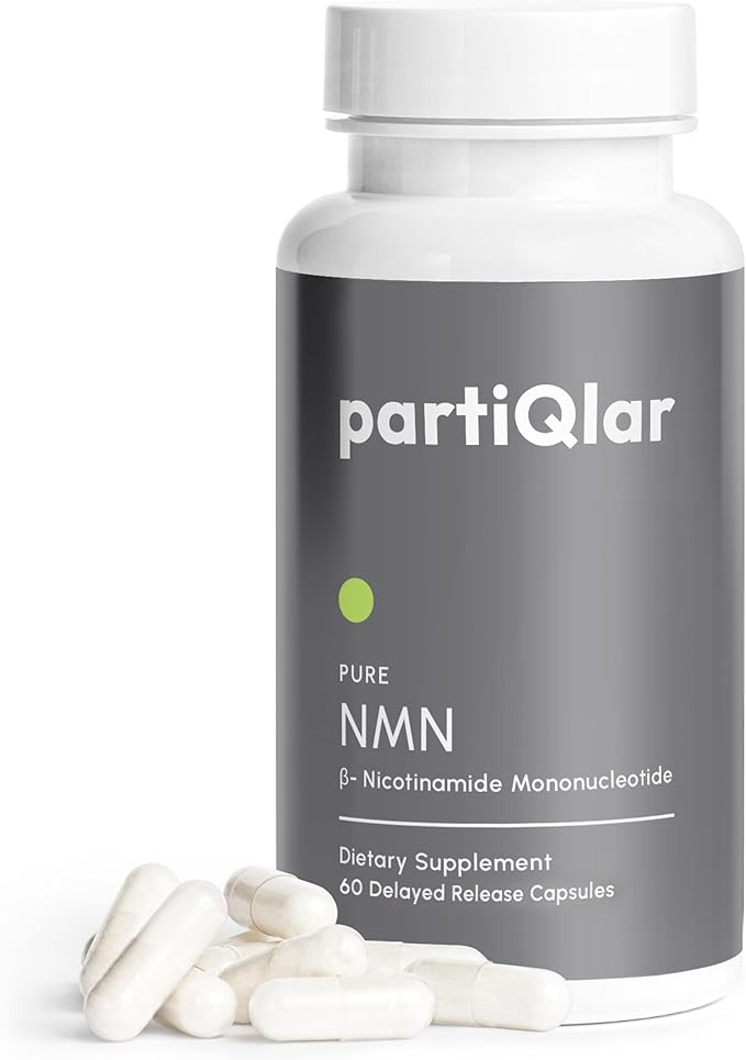 NMN Supplement 500mg - High Purity Nicotinamide Mononucleotide - NAD+ Booster for Anti-Aging, Cellular Energy & Longevity - 60 Veggie Capsules