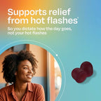Amberen Keep Cool Menopause Supplement for Women, Feminine Care, with Pycnogenol® to Help Relieve Hot Flashes, Night Sweats and Support Positive Mood, Soy & Hormone Free, 60 Gummies, 30 Day Supply